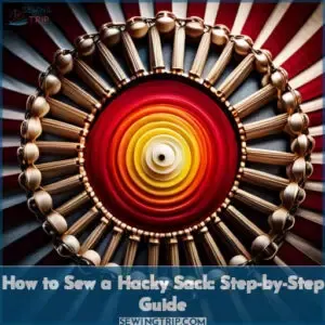 how to sew a hacky sack