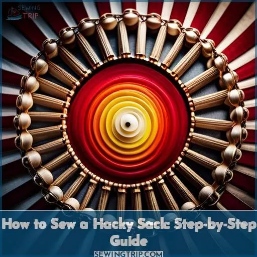 how to sew a hacky sack