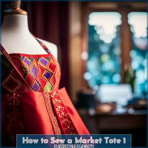how to sew a market tote 1
