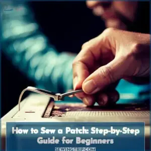 how to sew a patch