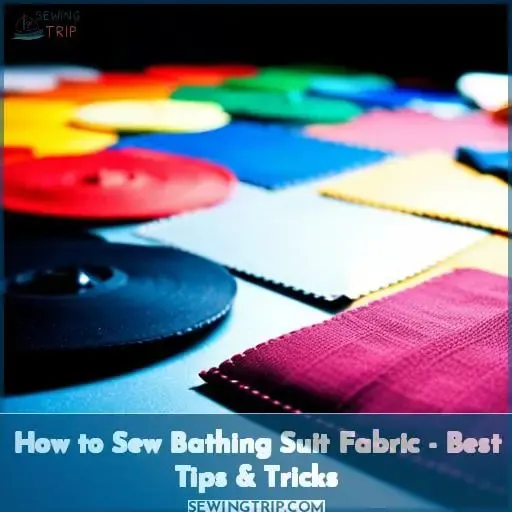 how to sew bathing suit fabric