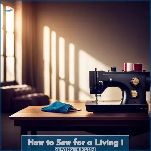 how to sew for a living 1