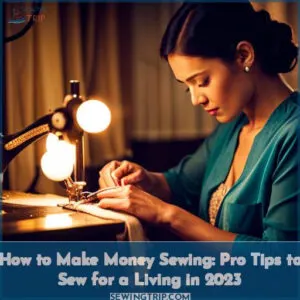 how to sew for a living