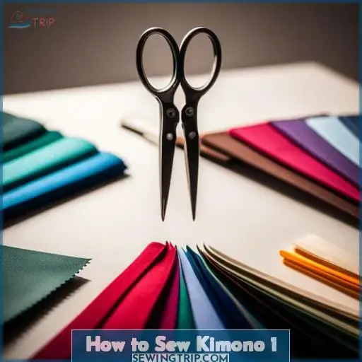 how to sew kimono 1