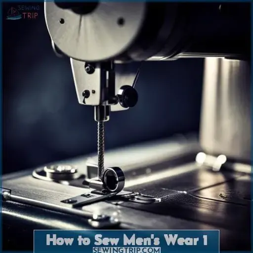 how to sew men