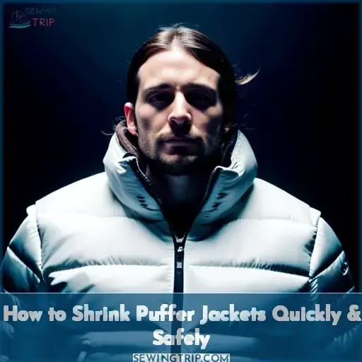 how to shrink a puffer jacket 0