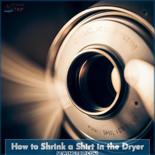 How to Shrink a Shirt in the Dryer How to Shrink a Shirt in the Dryer