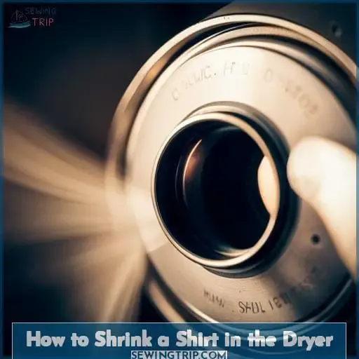 How to Shrink a Shirt in the Dryer