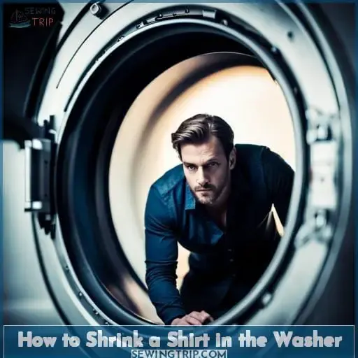 How to Shrink a Shirt in the Washer