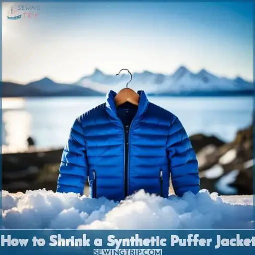 How to Shrink a Synthetic Puffer Jacket