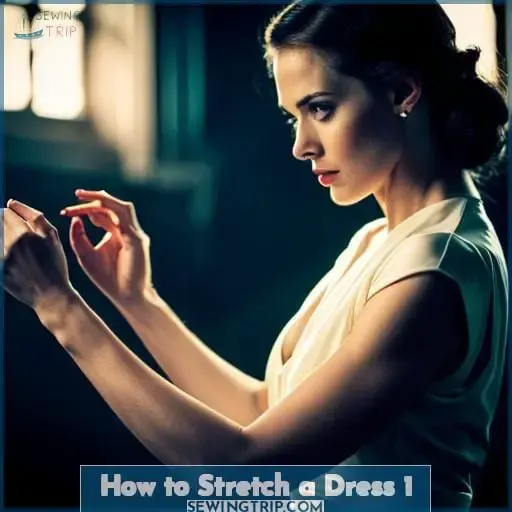 how to stretch a dress 1