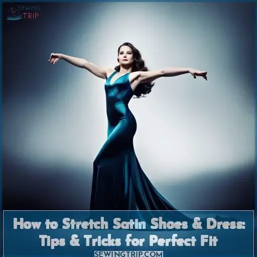 how to stretch satin dress