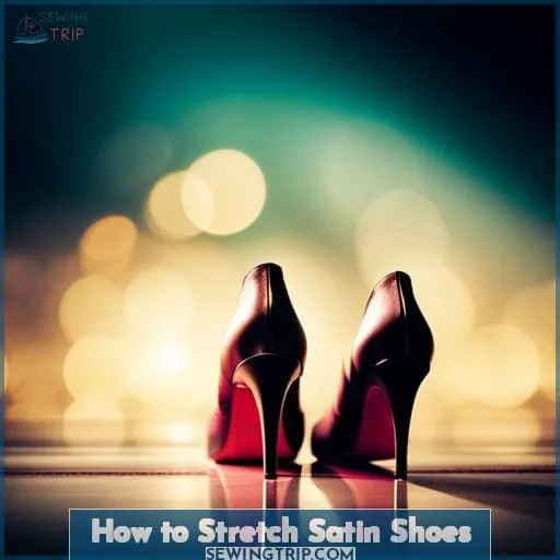 How to Stretch Satin Shoes