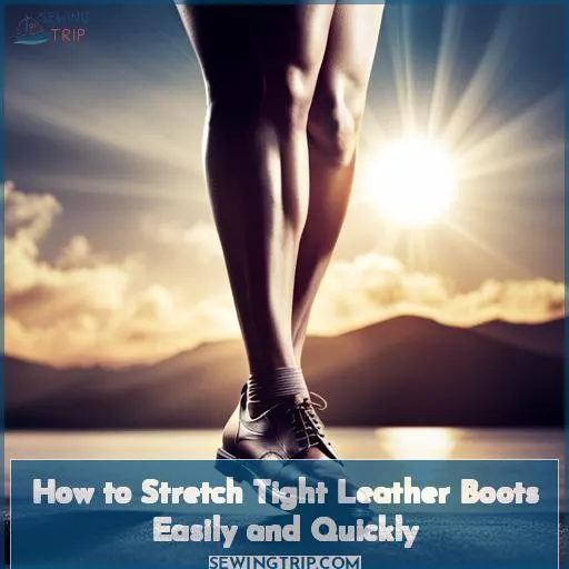 how to stretch tight boots