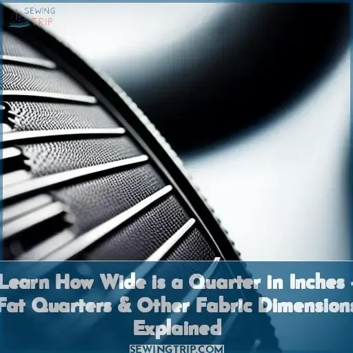 how wide is a quarter in inches