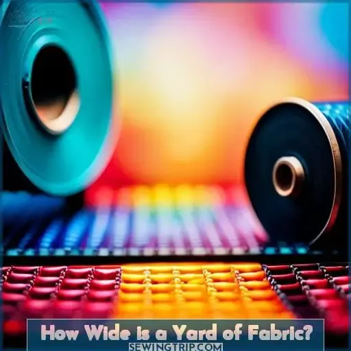 How Wide is a Yard of Fabric?
