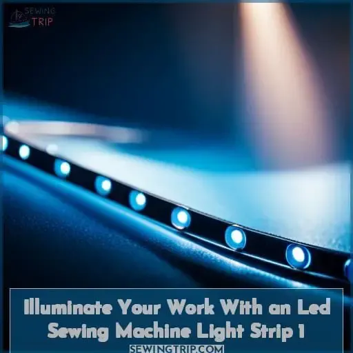illuminate your work with an led sewing machine light strip 1