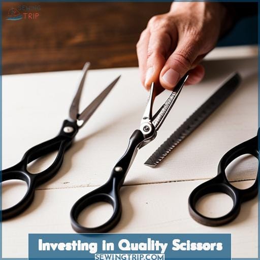 Investing in Quality Scissors