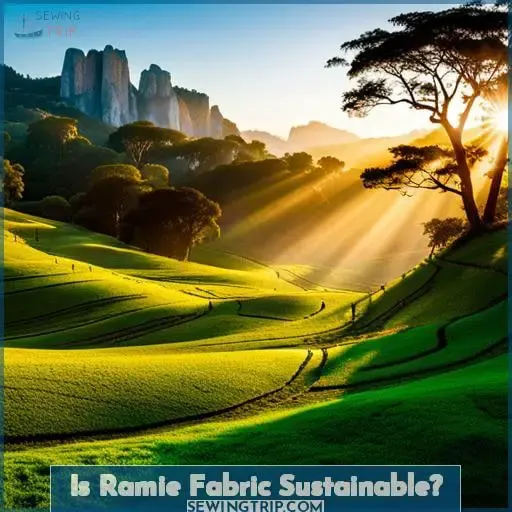 Is Ramie Fabric Sustainable?