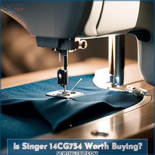 Is Singer 14CG754 Worth Buying