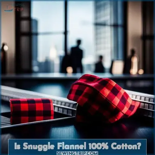 Is Snuggle Flannel 100% Cotton?