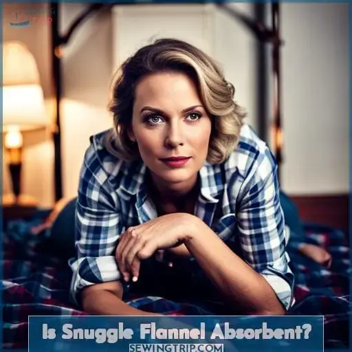 Is Snuggle Flannel Absorbent?
