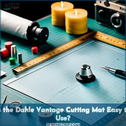 Is the Dahle Vantage Cutting Mat Easy to Use?