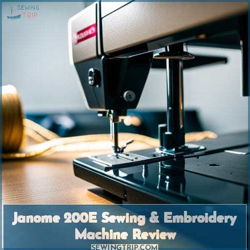Janome 200E Sewing & Embroidery Machine Review