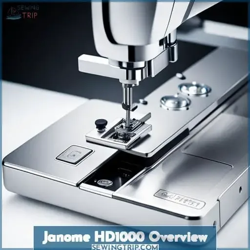Janome HD1000 Overview