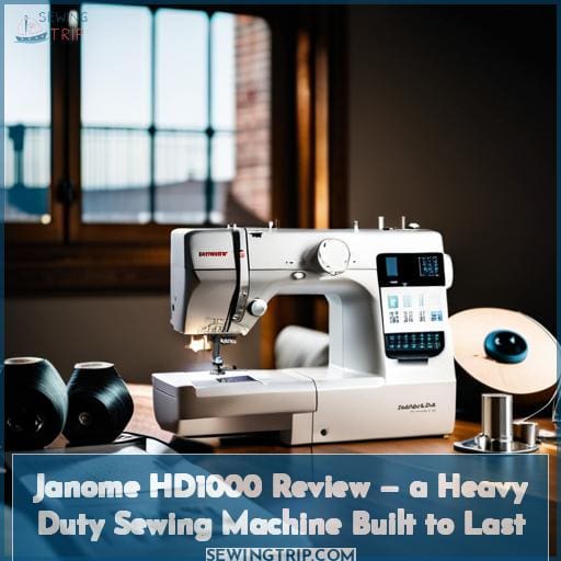Janome HD1000 Review — A Heavy Duty Sewing Machine Built to Last