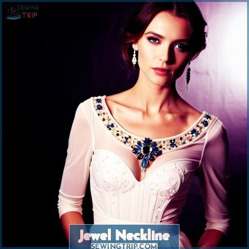 Jewel Neckline