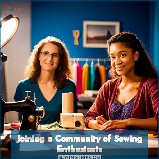 Joining a Community of Sewing Enthusiasts