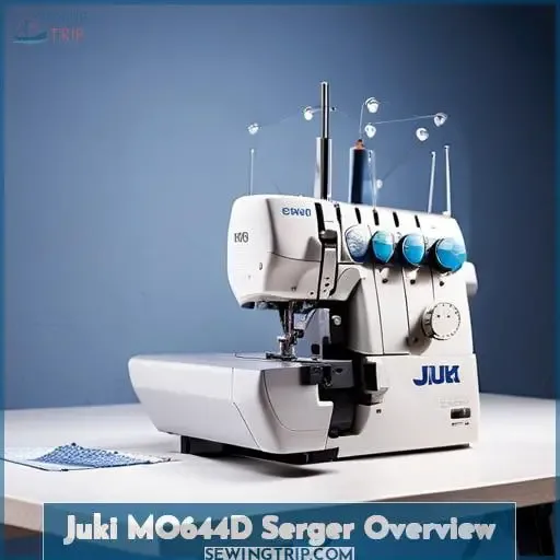 Juki MO644D Serger Overview