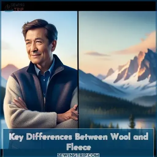 Key Differences Between Wool and Fleece