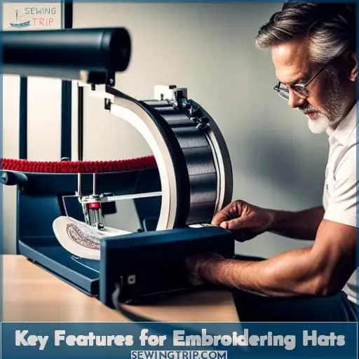Key Features for Embroidering Hats