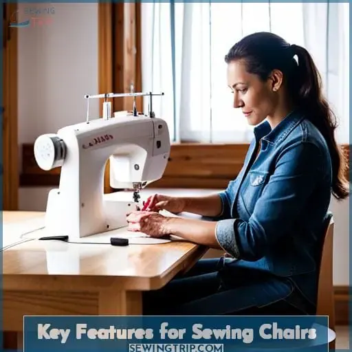 Key Features for Sewing Chairs