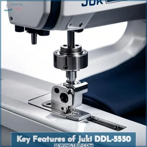 Key Features of Juki DDL-5550