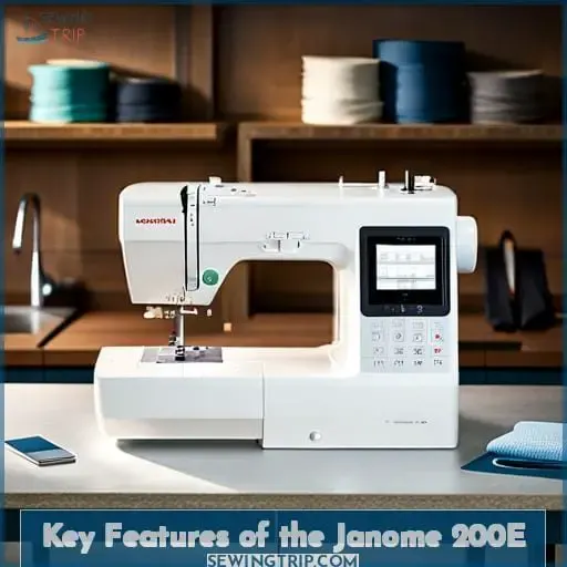 Key Features of the Janome 200E
