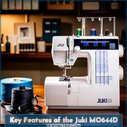 Key Features of the Juki MO644D