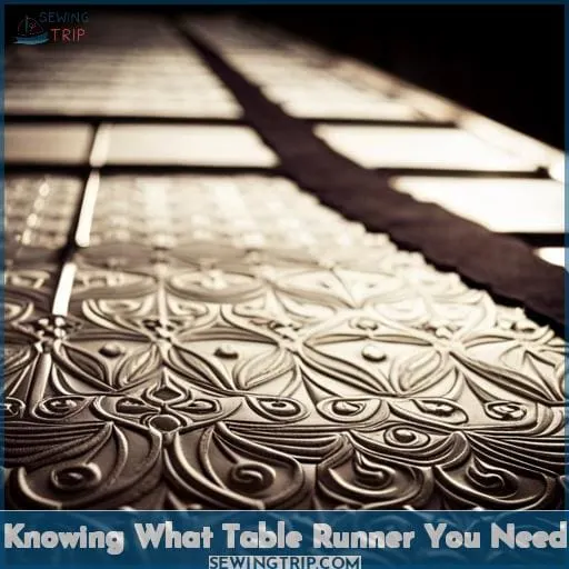 Knowing What Table Runner You Need