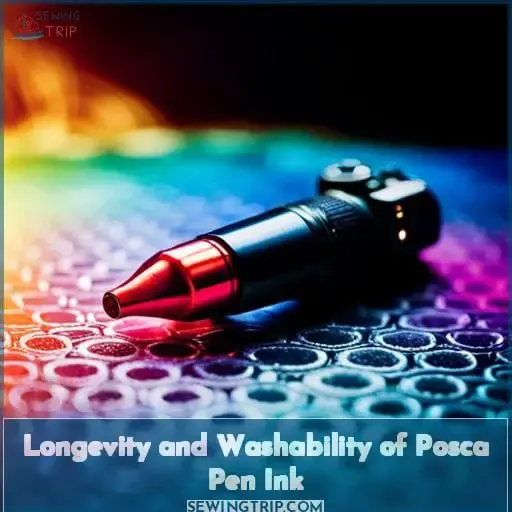 Longevity and Washability of Posca Pen Ink