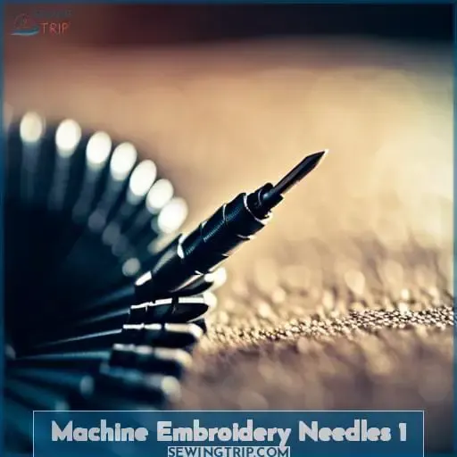 machine embroidery needles 1