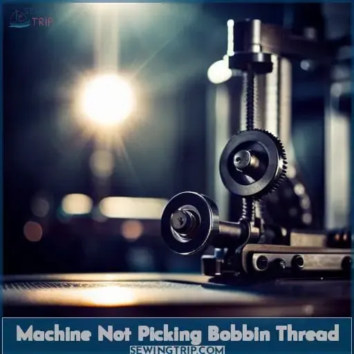 machine not picking bobbin thread 1