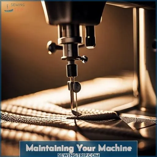 Maintaining Your Machine