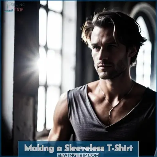 Making a Sleeveless T-Shirt