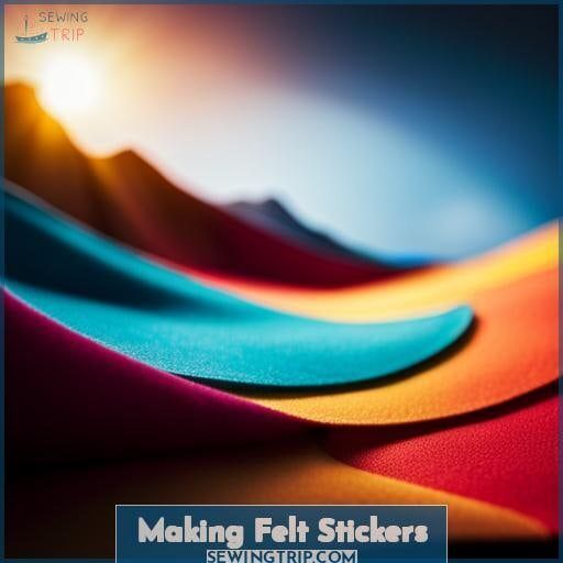 Making Felt Stickers