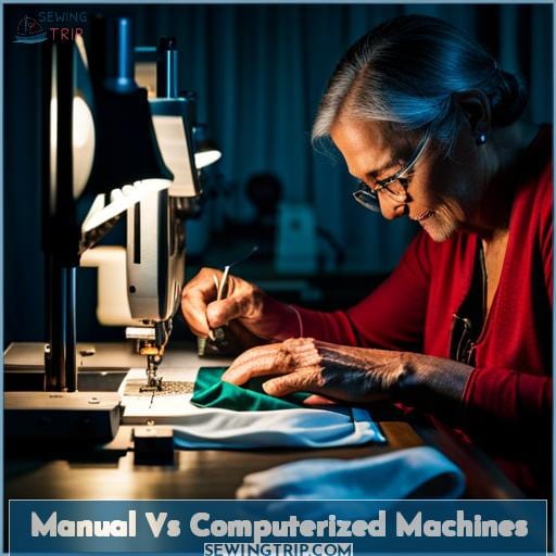Manual Vs Computerized Machines Manual Vs Computerized Machines