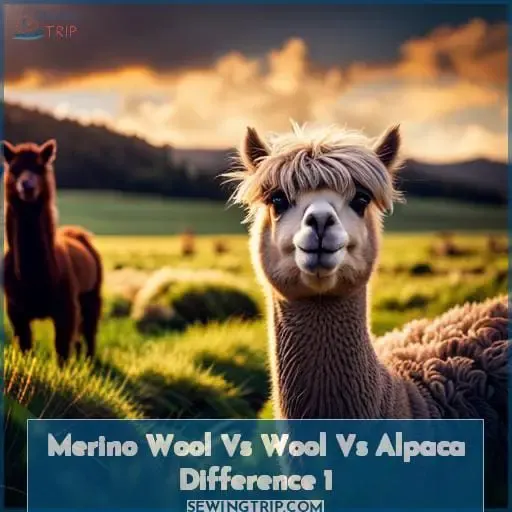 merino wool vs wool vs alpaca difference 1