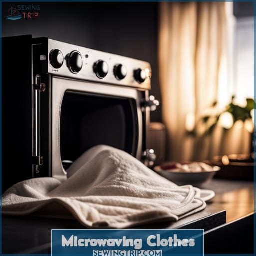 Microwaving Clothes