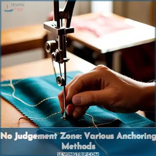No Judgement Zone: Various Anchoring Methods